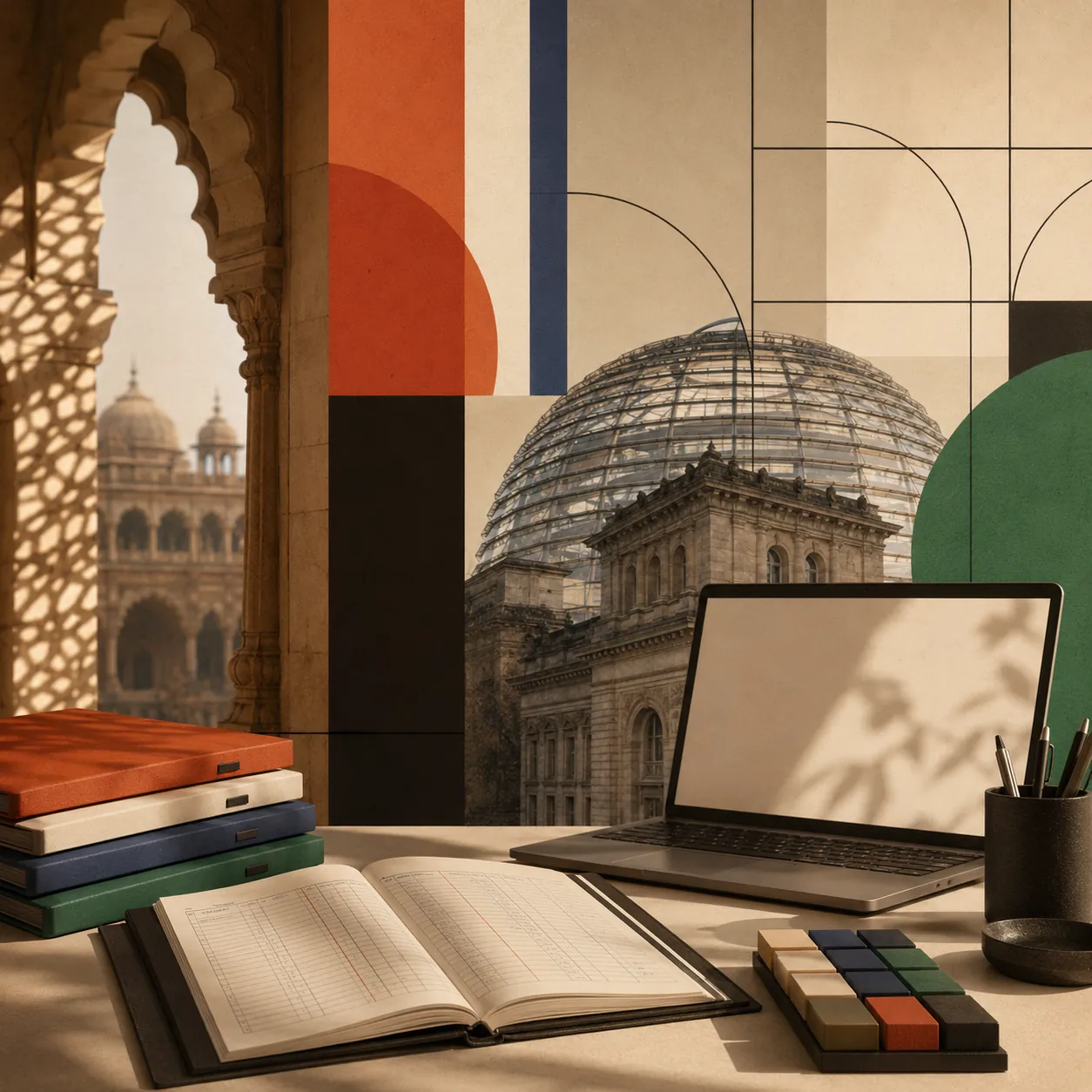 India and Germany — one workflow